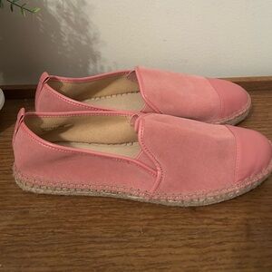 Talbots IZZY ESPADRILLE FLATS - SUEDE Size 7.5M